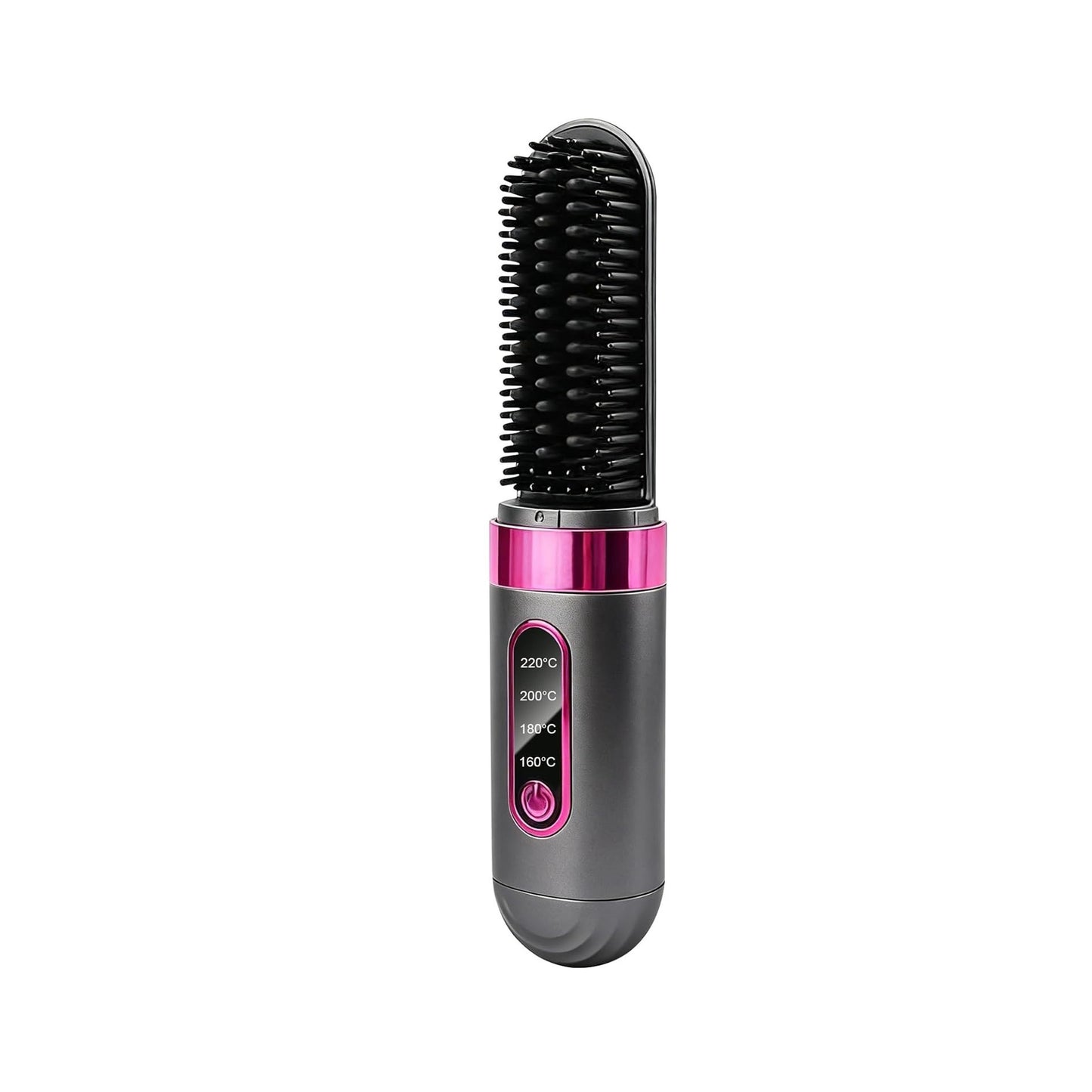 Cordless Hair Straightening Comb 220°C – Portable Rechargeable Hair Styling Tool for Travel & Quick Touch-Ups